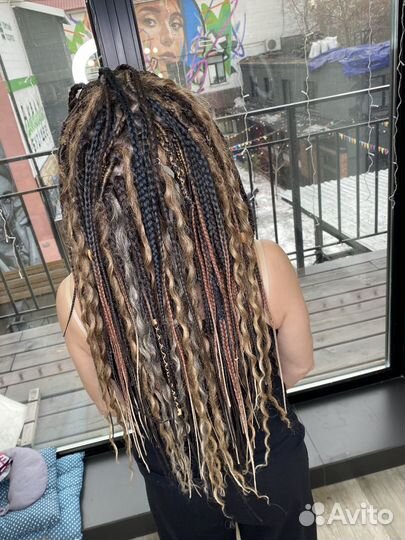Де косы плетение Брейды