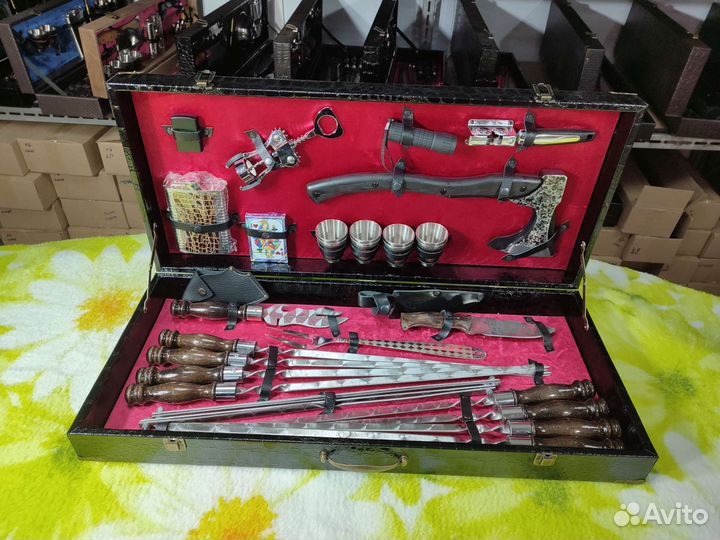 Набор в подарок для пикника (шашлычный)