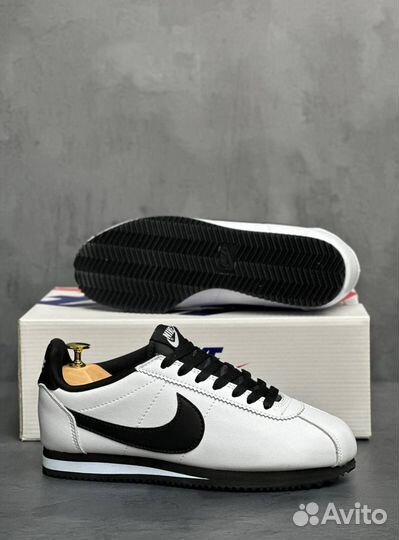 Кроссовки Nike Cortez чёрные 3