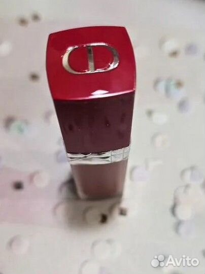 Помада жидкая Dior нюд бархатный оригинал