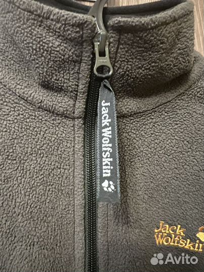 Флисовая кофта jack wolfskin