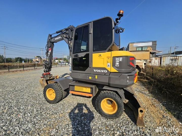 Мини-экскаватор Volvo EW 60C, 2023