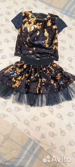 Нарядный костюм для девочки 110