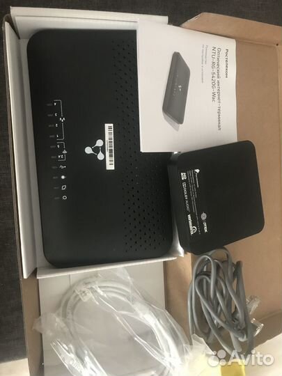 Оптический интернет терминал ростелеком