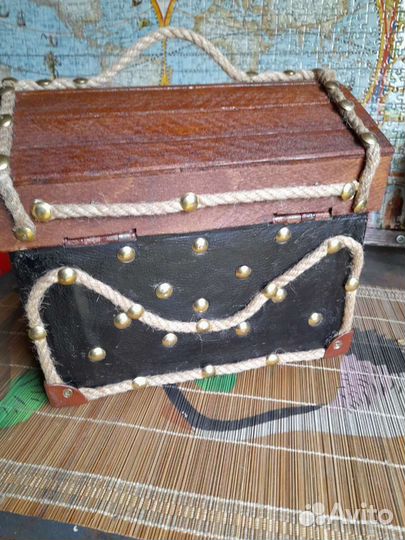 Шкатулка сундучок для декора