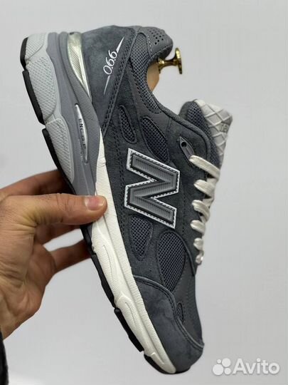 Кроссовки New Balance 990 серые 4