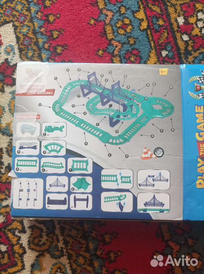 Игровой набор, конструктор, дорога