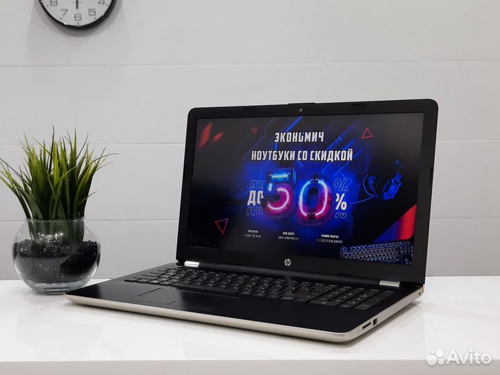 Ноутбук HP состояние нового /SSD 240Gb + Гарантия