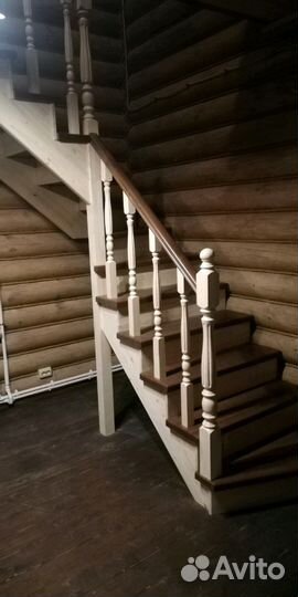 Лестницы деревянные
