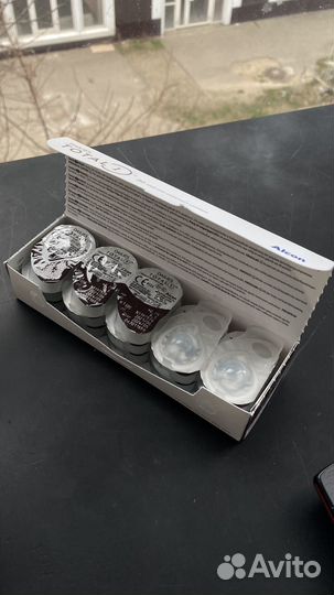 Alcon Контактные линзы dailies total,0.75