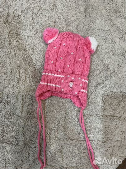 Шапка детская демисезонная для девочки