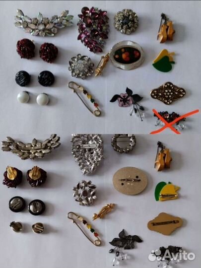 Винтажная бижутерия СССР