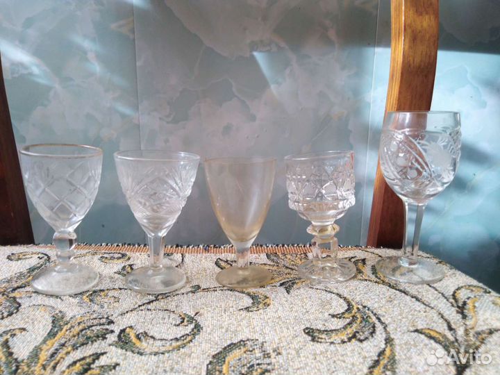 Рюмки стопки стаканы
