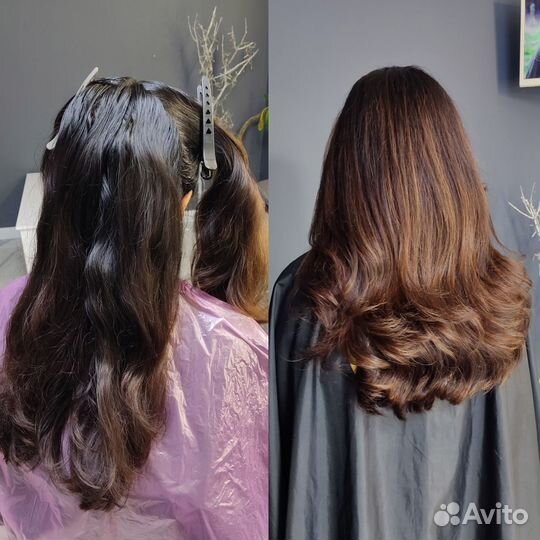 Окрашивание волос любой сложности