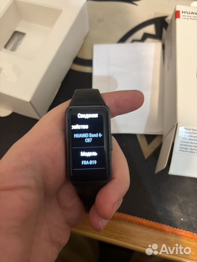 Смарт часы huawei band 6