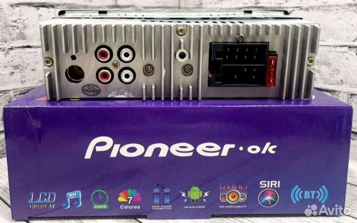 Магнитола 1 din pioneer