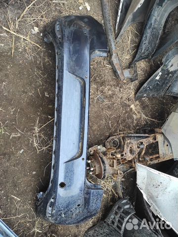 Задний бампер VW Golf 7