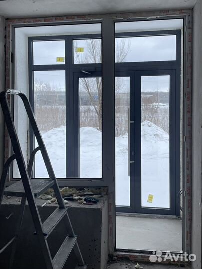 Оконный балконный блок