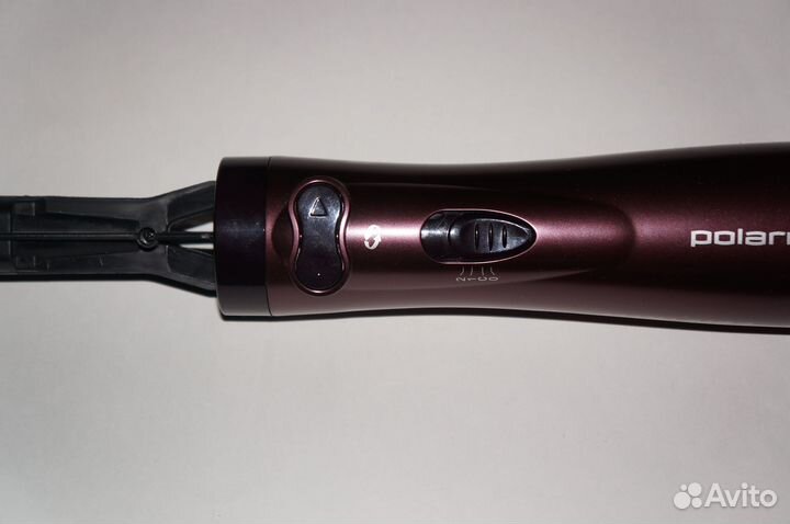 Фен-щетка Polaris PHS 1020RK, бордовый