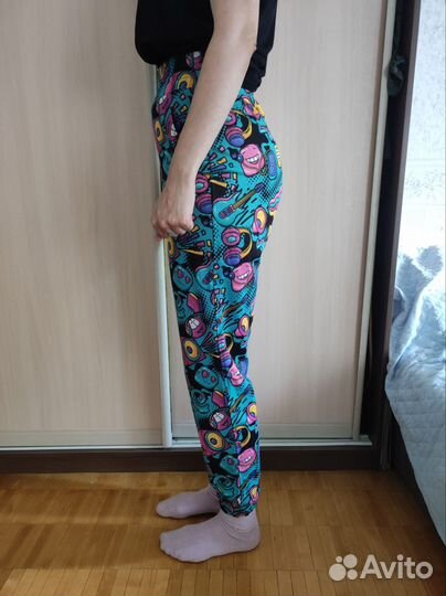 Джоггеры с принтом