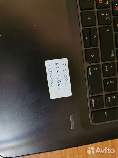 Ноутбук HP zbook 15U G3 в разбор