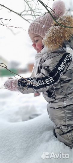 Зимний костюм moncler детский