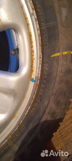 Зимние колеса 4штуки bridgestone ice cruiser 7000