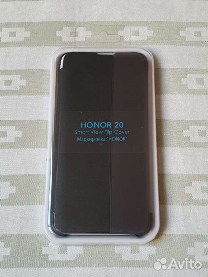 Чехол книжка на Honor 20 оригинальный