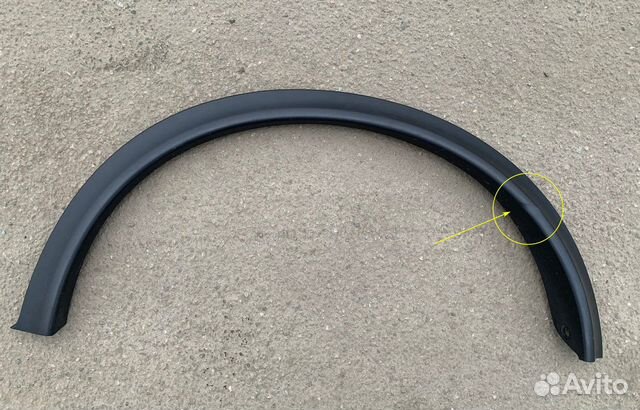 Накладка заднего крыла левого Juke F15