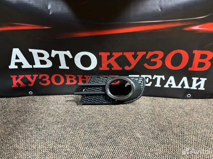 Накладка туманки решетка птф передняя левая