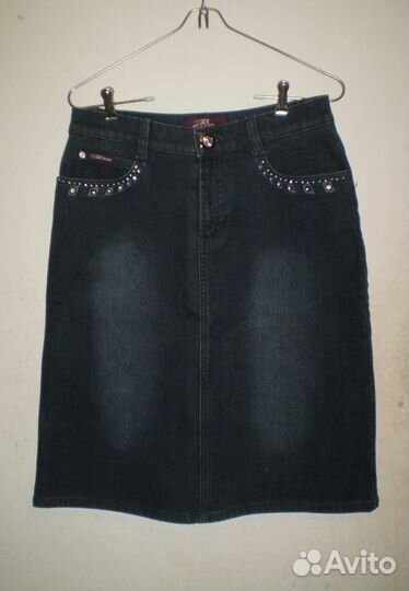 Юбка джинсовая утепленная ZSY Jeans XL (Р.50)