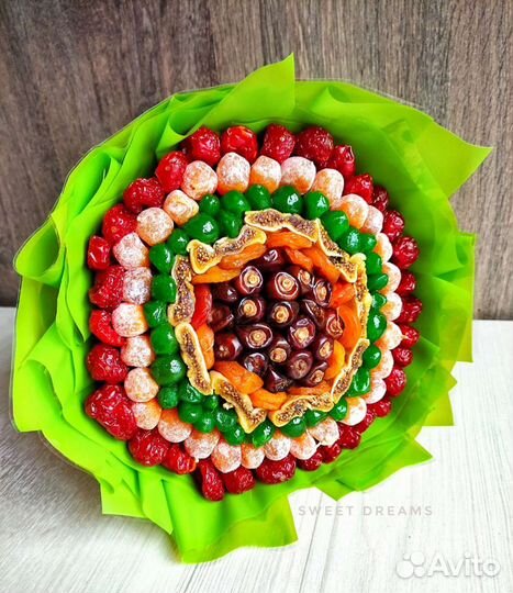 Букеты из сухофруктов