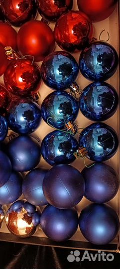 Шары ёлочные, новогодние игрушки