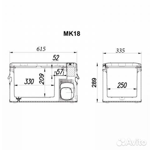 Автохолодильник Alpicool MK18 оптом