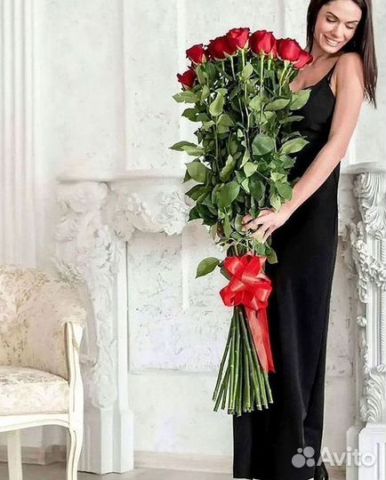 Высокие розы Гигантские розы Доставка цветов