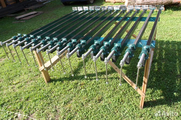 Струбцины профессиональные, ваймы с мощным блоком