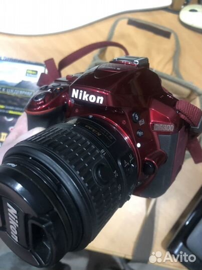 Зеркальный фотоаппарат nikon d5300 kit vrii red