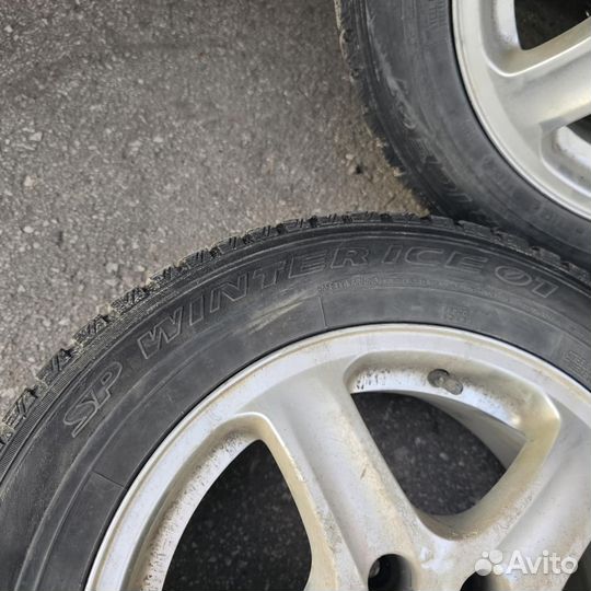 195/60 R15 Dunlop SP Winter ICE 01 Зима Литые R15