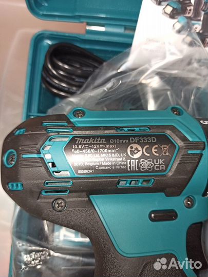 Дрель-шуруповерт Makita CXT DF333dwae