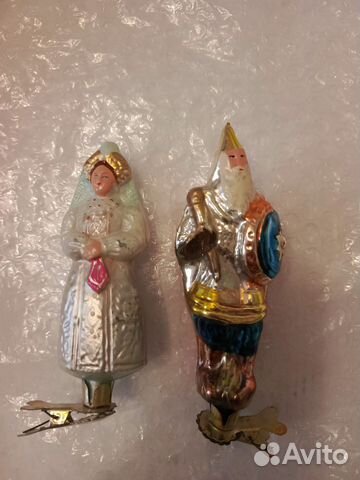 Елочные игрушки СССР на прищепке, Короча