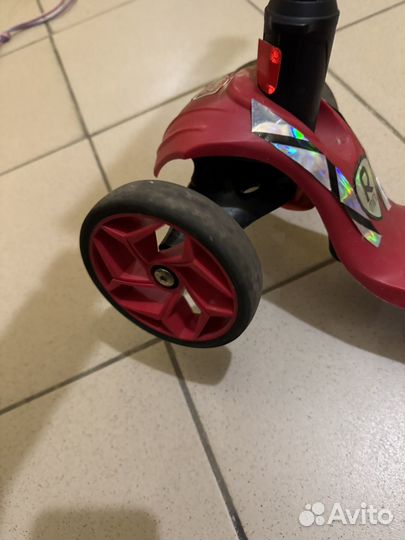 Самокат трехколесный детский Alfa Mini