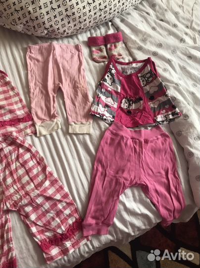 Детские вещи пакетом для девочек 68 74