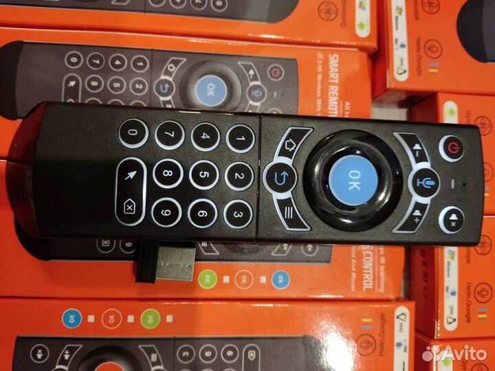 Пульт голосовой с аэромышью для смарт тв