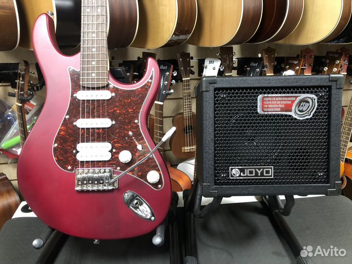Электрогитара Cort G110 + комбо Joyo DC-15,комплек