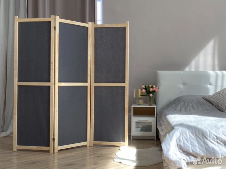 Ширма новая, 3 створки, в сборе