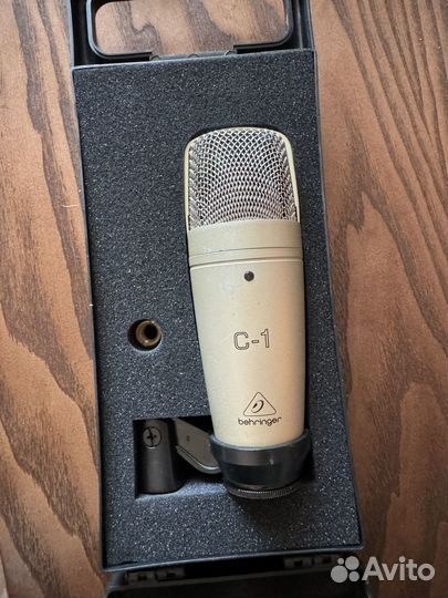 Behringer c1 микрофон