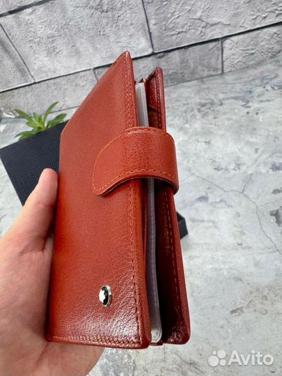 Кошелёк кожаный Montblanc