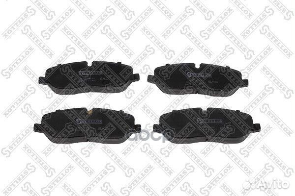 1169 000B-SX колодки дисковые передние Land Ro