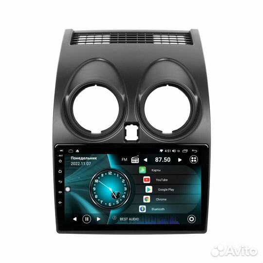 Магнитола Nissan Qashqai j10