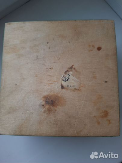 Шкатулка деревянная СССР